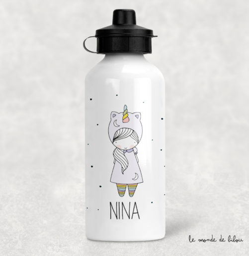 Gourde enfant Petite licorne