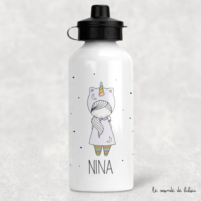 Gourde enfant Petite licorne