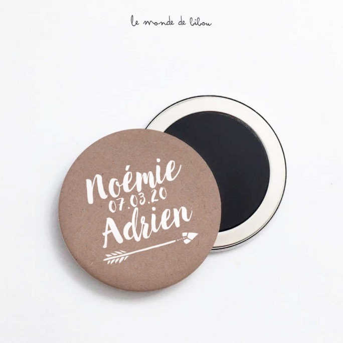 Magnet Mariage Flèche kraft