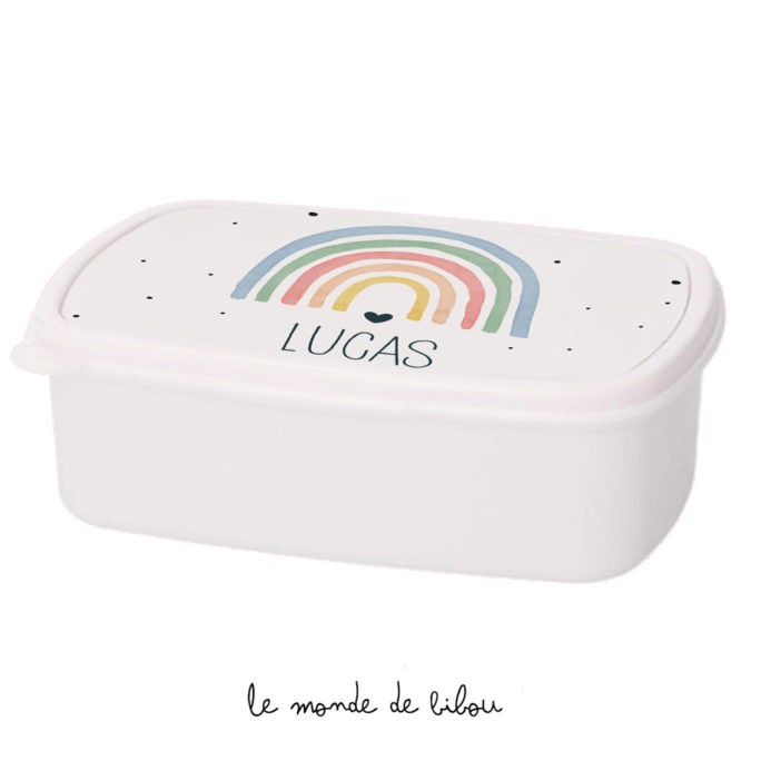 Boîte à Goûter Rainbow couleurs