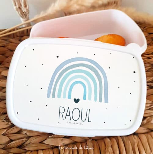 Boîte à Goûter Rainbow garçon