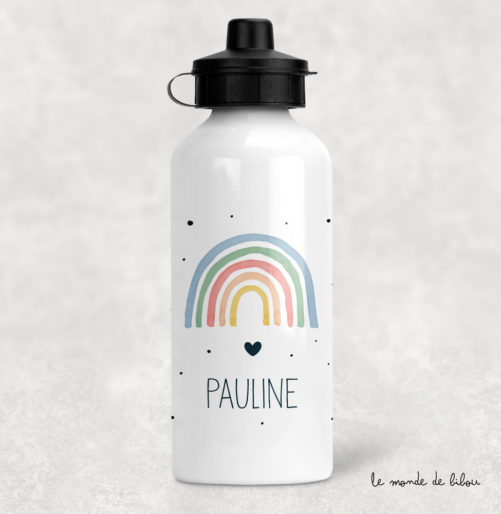 Gourde enfant Rainbow couleurs