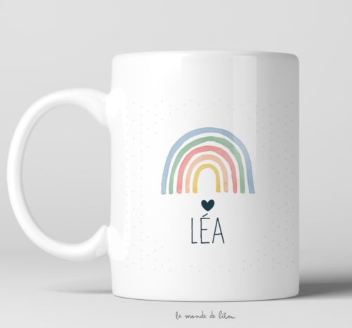 Tasse incassable Rainbow couleurs