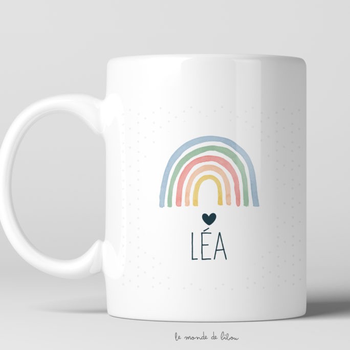 Tasse incassable Rainbow couleurs