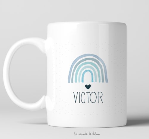 Tasse incassable Rainbow garçon