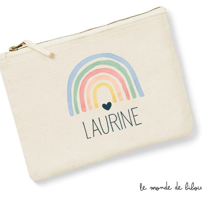 Pochette enfant Rainbow couleurs