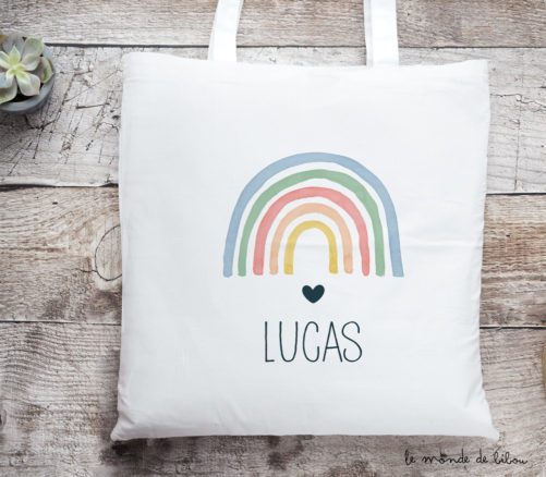 Tote bag Rainbow couleurs