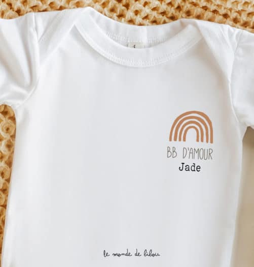 Body Arc-en-ciel personnalisable