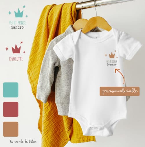 Body Petite couronne personnalisable
