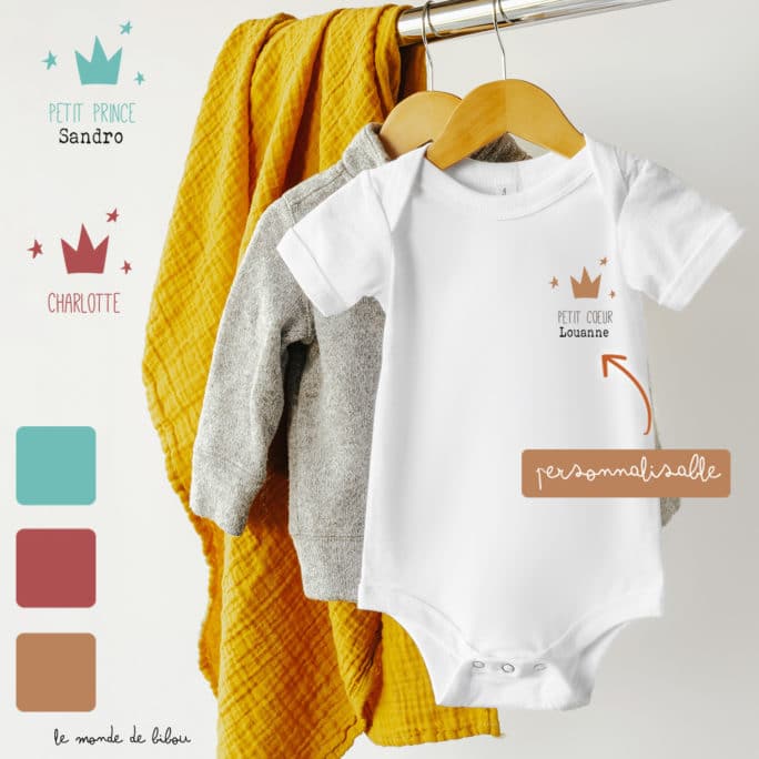 Body Petite couronne personnalisable