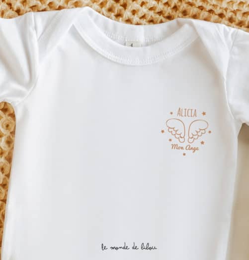 Body Petit ange personnalisable
