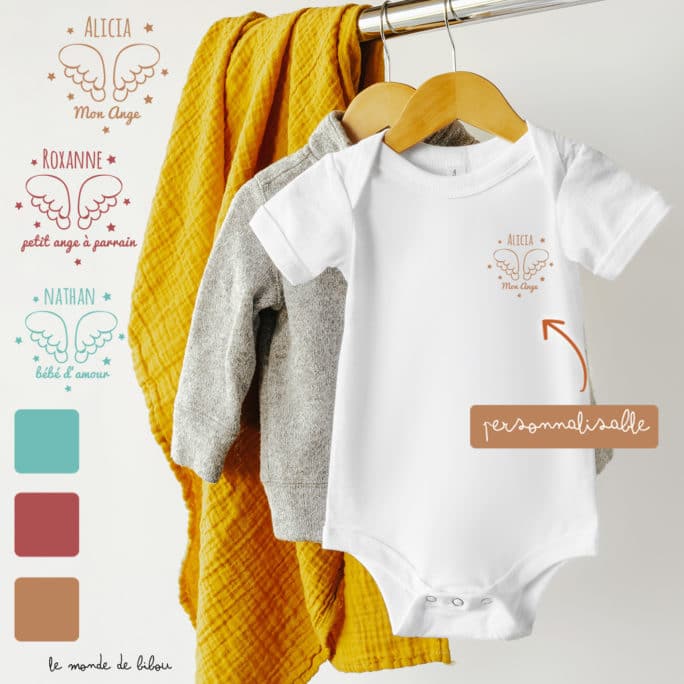 Body Petit ange personnalisable