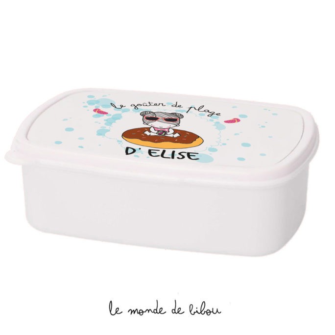 Boîte à Goûter Bouée donut fille