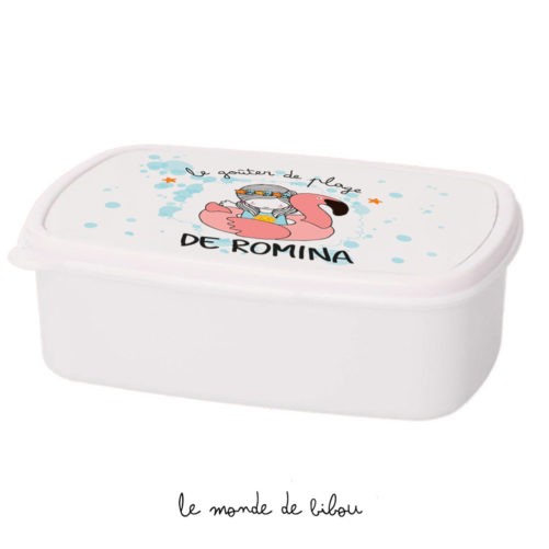 Boîte à Goûter Bouée flamant rose