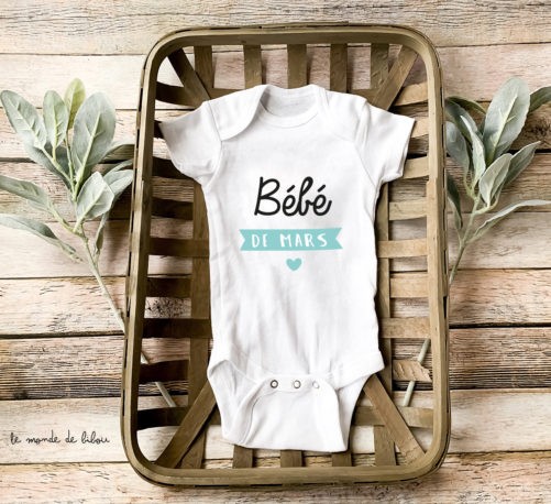 Body Bébé du Mois