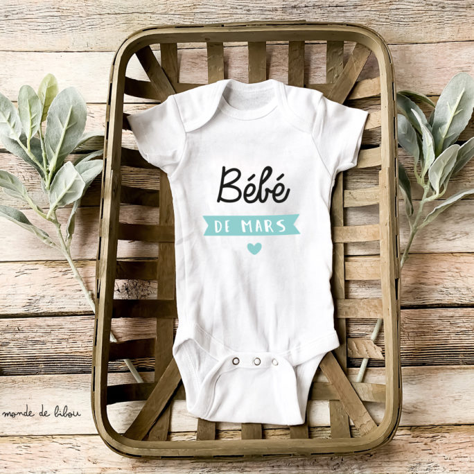 Body Bébé du Mois