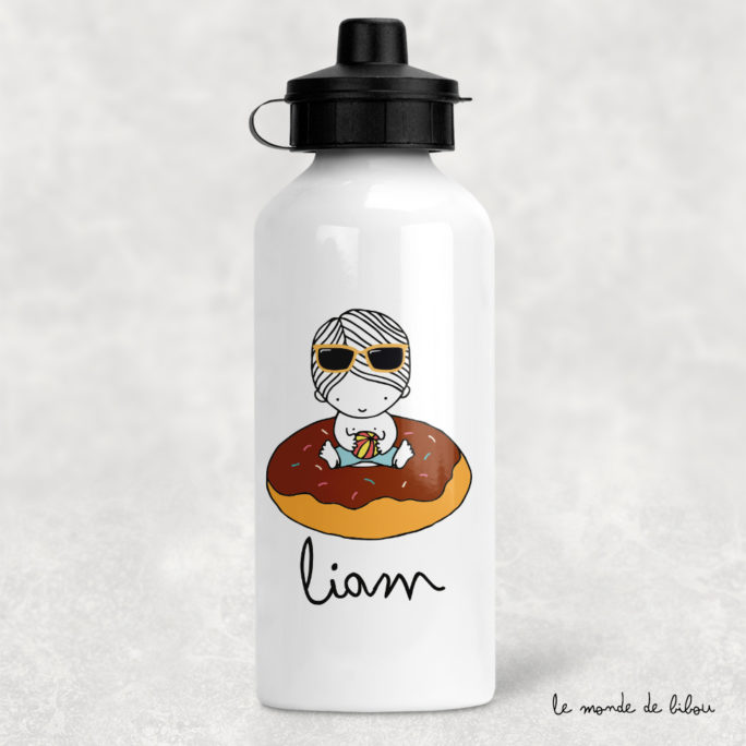 Gourde bouée donut garçon