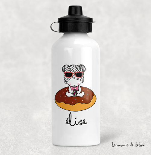 Gourde bouée donut fille