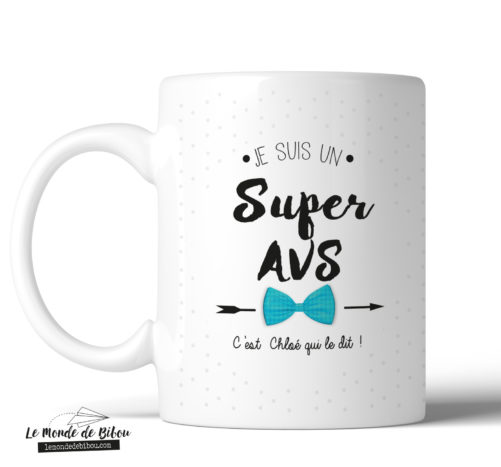 Mug personnalisé AVS homme