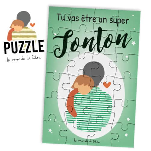 Puzzle annonce Super Tonton