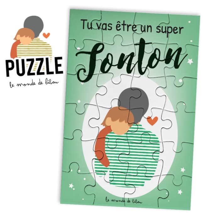 Puzzle annonce Super Tonton