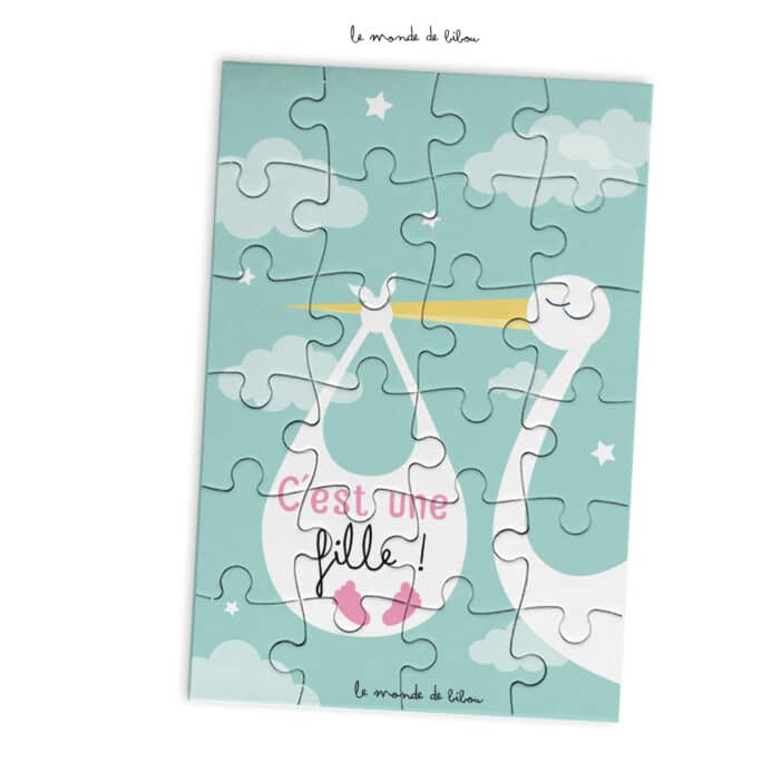 Puzzle Bébé fille ou garçon