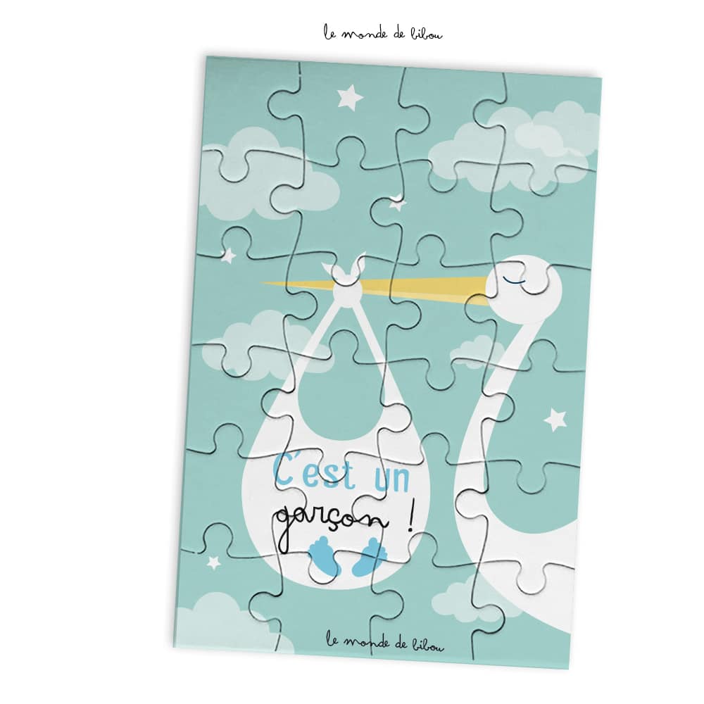 Puzzle Bébé fille ou garçon
