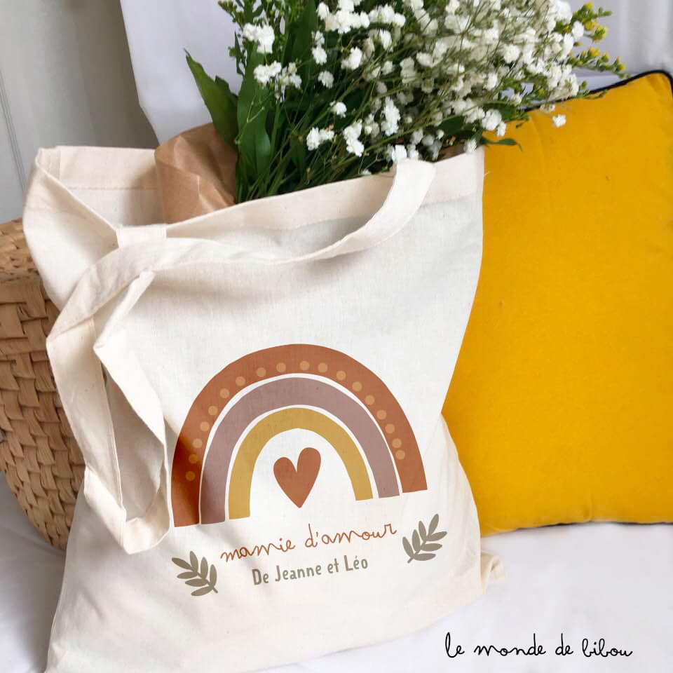Sac personnalisé Mamie d'amour