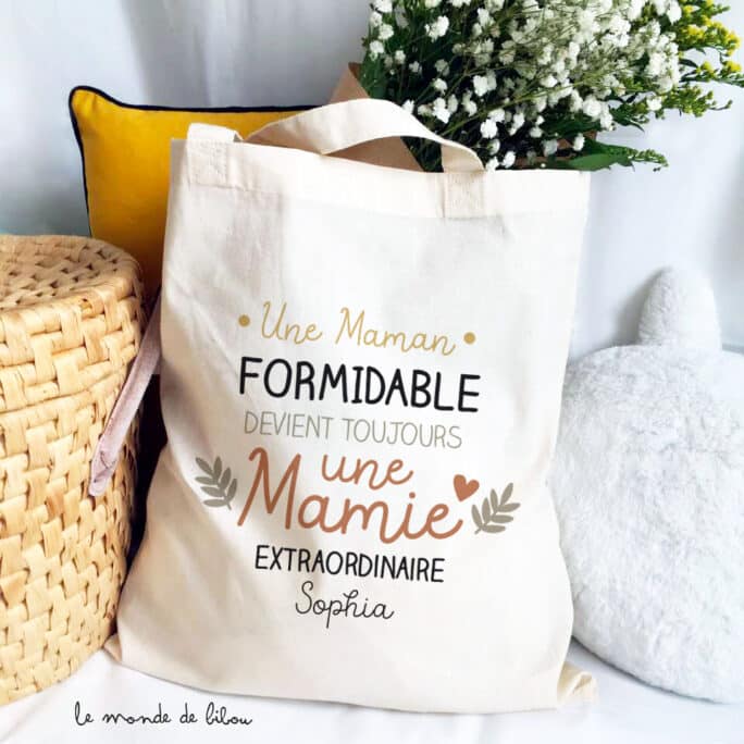 Tote bag Mamie extraordinaire