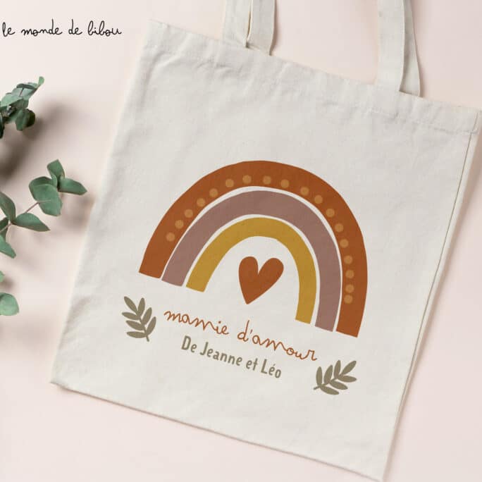 Sac personnalisé Mamie d'amour