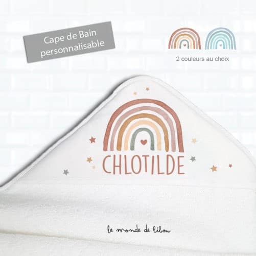 Cape de bain Rainbow