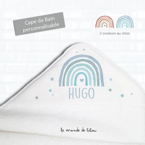Cape de bain Rainbow
