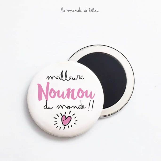 Magnet Meilleure Nounou du monde