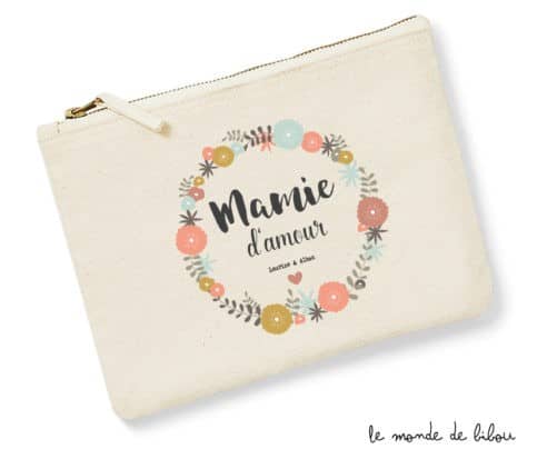 Pochette Trousse Mamie d'amour