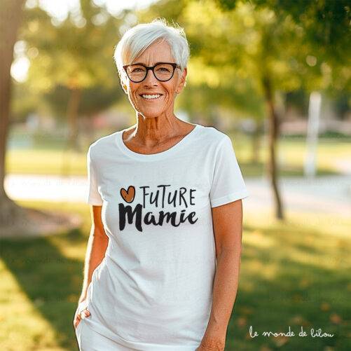 T-shirt Future Mamie