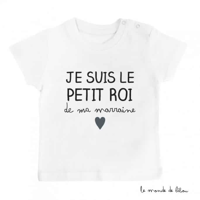 T-shirt Petit roi Marraine