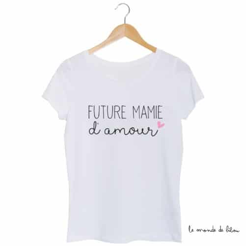 T-shirt Future Mamie d'amour