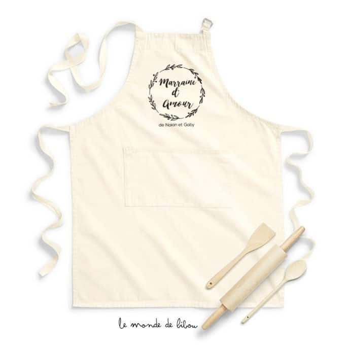 Tablier Marraine d'Amour