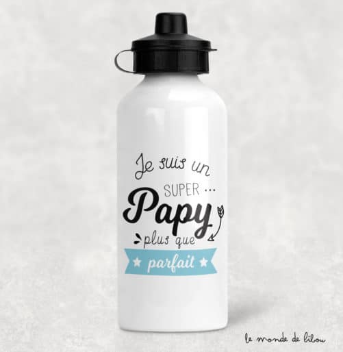 Gourde Parfait super papy