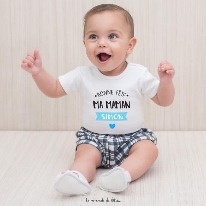 T-shirt bébé Fête des Mères