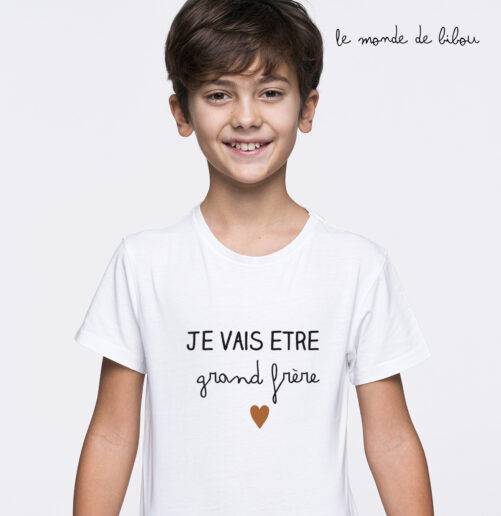 T-Shirt annonce frère ou sœur