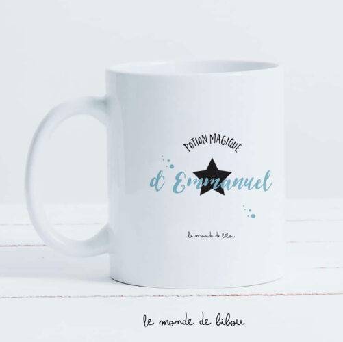 Mug personnalisé Parrain Super héros