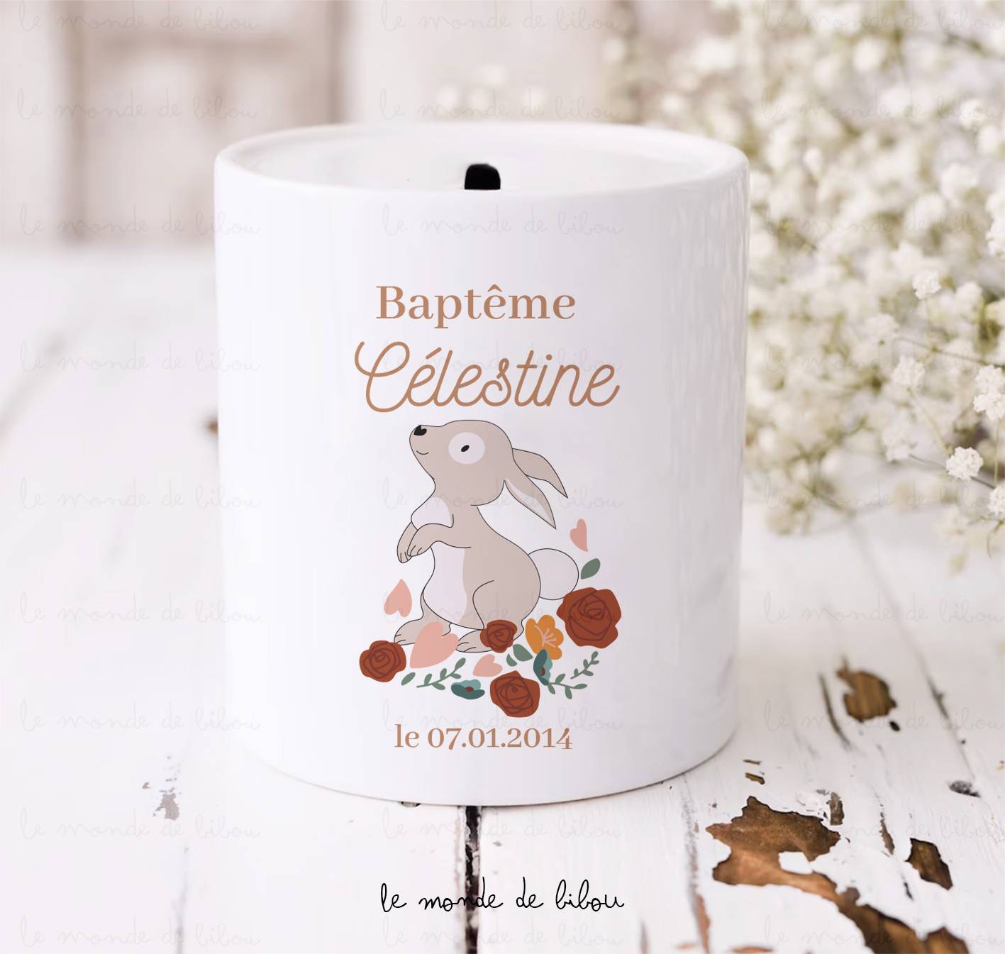 Tirelire souvenir Lapin