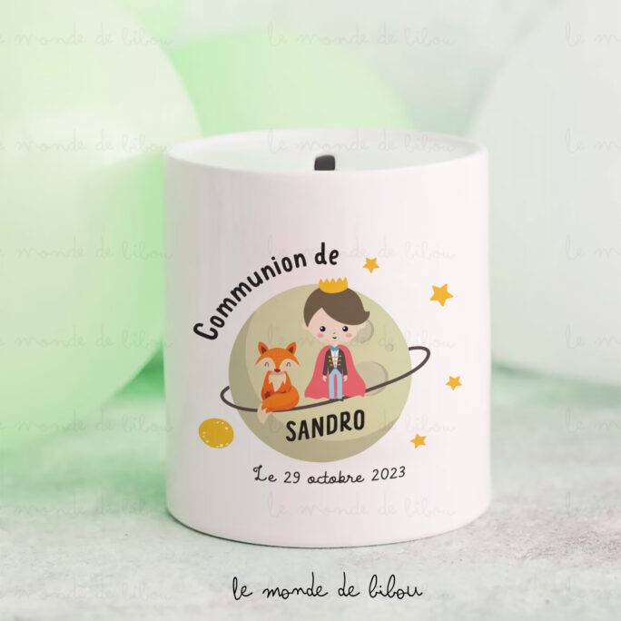 Tirelire souvenir Petit prince