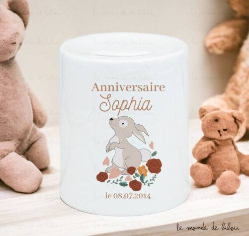 Tirelire souvenir Lapin