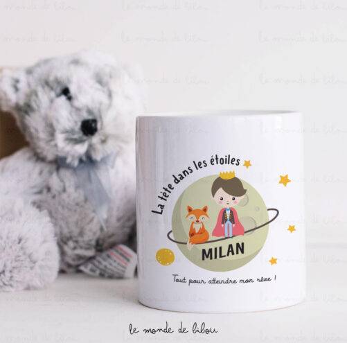 Tirelire personnalisée Petit prince