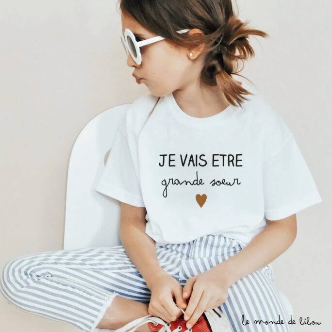 T-Shirt annonce frère ou sœur