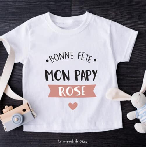 T-shirt bébé Fête des Grands-pères