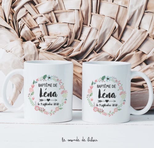 Duo Mugs Couronne Boho