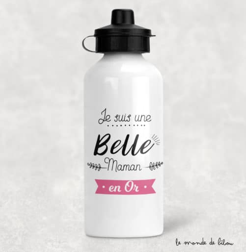 Gourde Belle maman en or